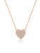 Crislu Jewelry Crislu Necklace Finished in 18kt Rose Gold