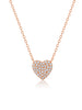 Crislu Jewelry Crislu Necklace Finished in 18kt Rose Gold