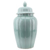 Danny's Fine Porcelain Home Decor Danny's Fine Porcelain 10.5L X 10.5W X 20H - CELEDON JAR ANTIQUE FINISH 50813