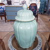 Danny's Fine Porcelain Home Decor Danny's Fine Porcelain 10.5L X 10.5W X 20H - CELEDON JAR ANTIQUE FINISH 50813