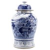 Danny's Fine Porcelain Home Decor Danny's Fine Porcelain 10.625L X 10.625W X 17.25H - TEMPLE JAR - BIRD & FLORAL 50872
