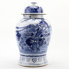 Danny's Fine Porcelain Home Decor Danny's Fine Porcelain 10.625L X 10.625W X 17.25H - TEMPLE JAR - BIRD & FLORAL 50872
