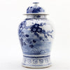 Danny's Fine Porcelain Home Decor Danny's Fine Porcelain 10.625L X 10.625W X 17.25H - TEMPLE JAR - BIRD & FLORAL 50872