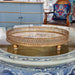 Danny's Fine Porcelain Home Decor Danny's Fine Porcelain 10L X 7.5W X 2H PORCELAIN OVAL TRAY WITH BRONZE ORMOLU - WILDBREEZE 14063