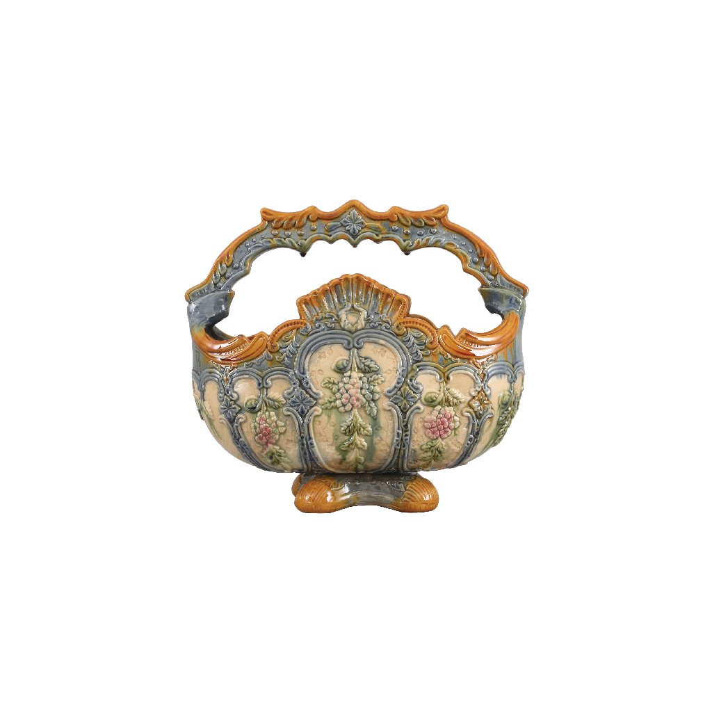 Danny's Fine Porcelain Home Decor Danny's Fine Porcelain 12" Flower Basket