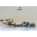 Danny's Fine Porcelain Home Decor Danny's Fine Porcelain 12L X 3.5W X 28H Wall Hanging Vase with Candle Cups Blue Willow 60997