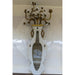 Danny's Fine Porcelain Home Decor Danny's Fine Porcelain 12L X 3.5W X 28H Wall Hanging Vase with Candle Cups Blue Willow 60997
