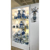 Danny's Fine Porcelain Home Decor Danny's Fine Porcelain 12L X 3.5W X 28H Wall Hanging Vase with Candle Cups Blue Willow 60997