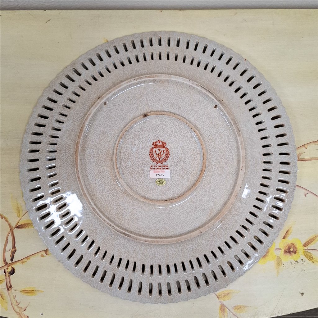 Danny's Fine Porcelain Home Decor Danny's Fine Porcelain 14" Plate - Noble