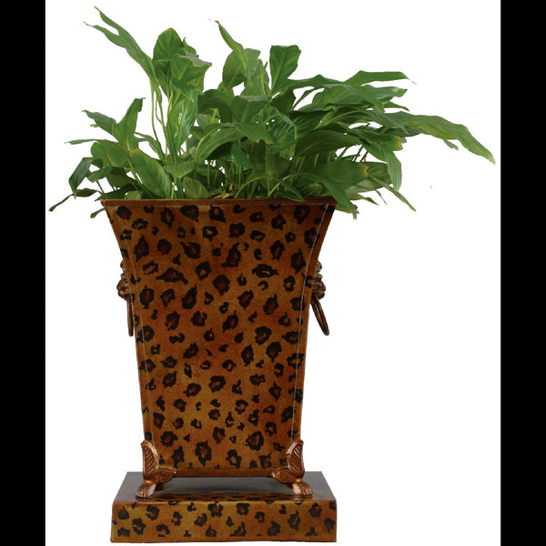 Danny's Fine Porcelain Home Decor Danny's Fine Porcelain 14" Sq. Planter - Wild Skin