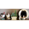 Danny's Fine Porcelain Home Decor Danny's Fine Porcelain 14" White Hen and Chickens