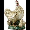 Danny's Fine Porcelain Home Decor Danny's Fine Porcelain 14" White Hen and Chickens