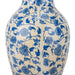 Danny's Fine Porcelain Home Decor Danny's Fine Porcelain 14in Porcelain Blue Vase – Blue Florets