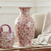 Danny's Fine Porcelain Home Decor Danny's Fine Porcelain 14in Porcelain Vase – Pink Florets