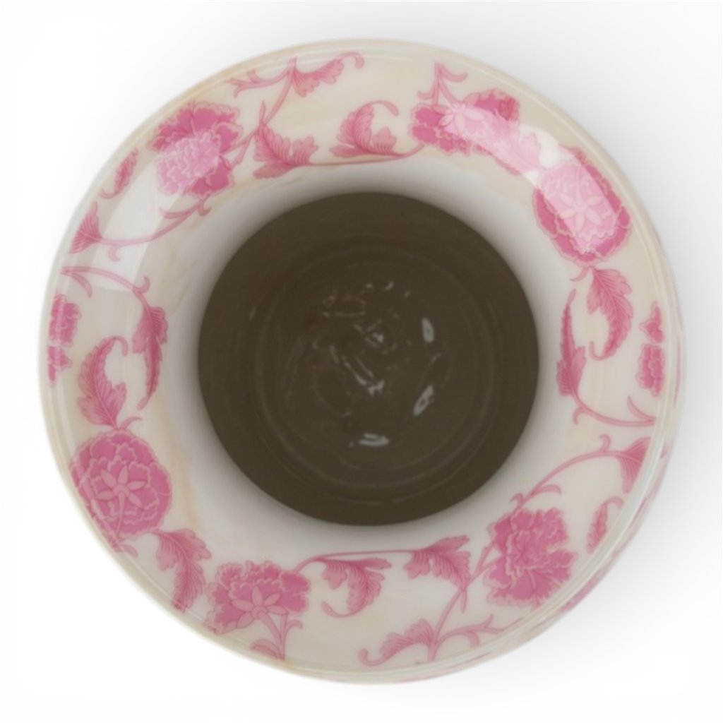 Danny's Fine Porcelain Home Decor Danny's Fine Porcelain 14in Porcelain Vase – Pink Florets