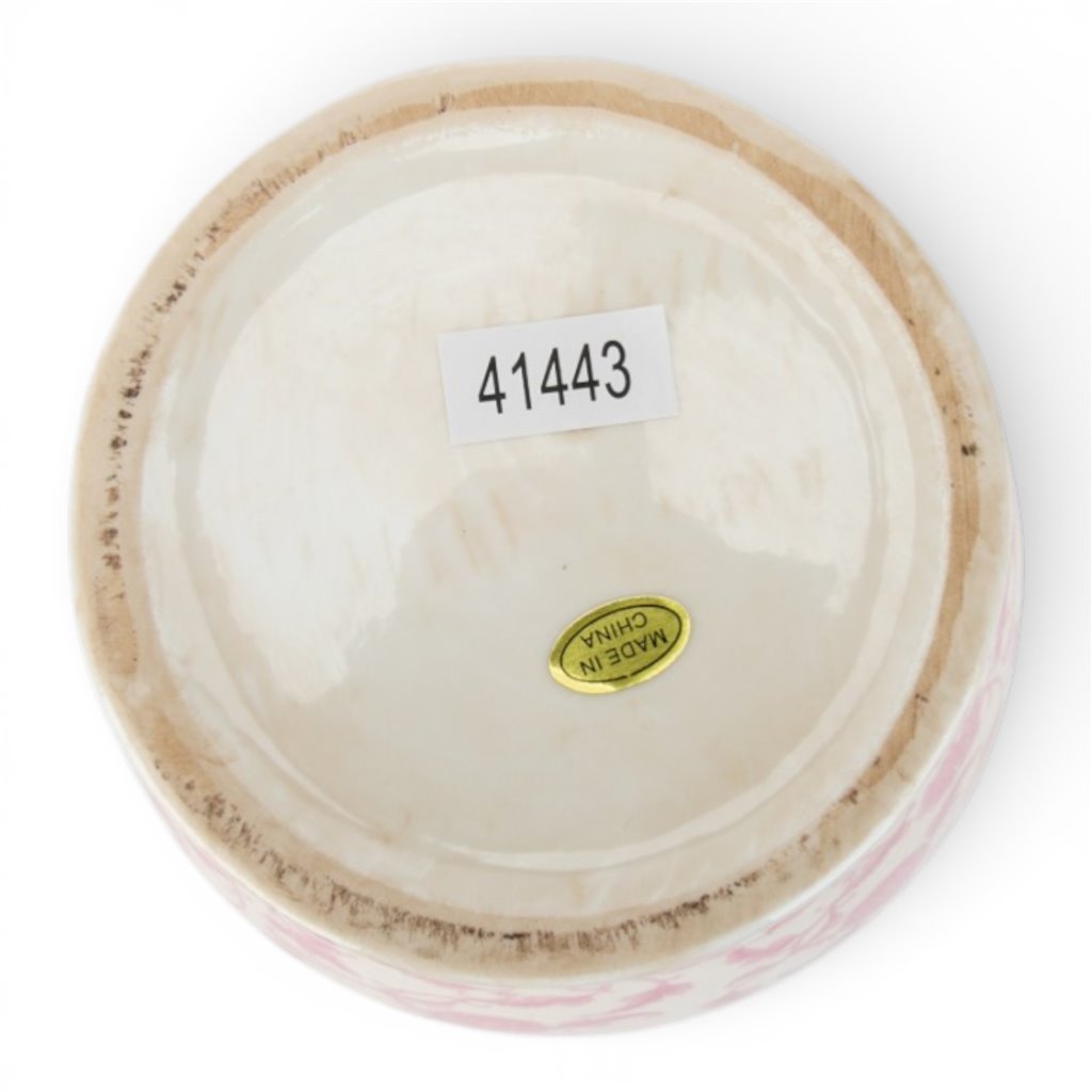 Danny's Fine Porcelain Home Decor Danny's Fine Porcelain 14in Porcelain Vase – Pink Florets