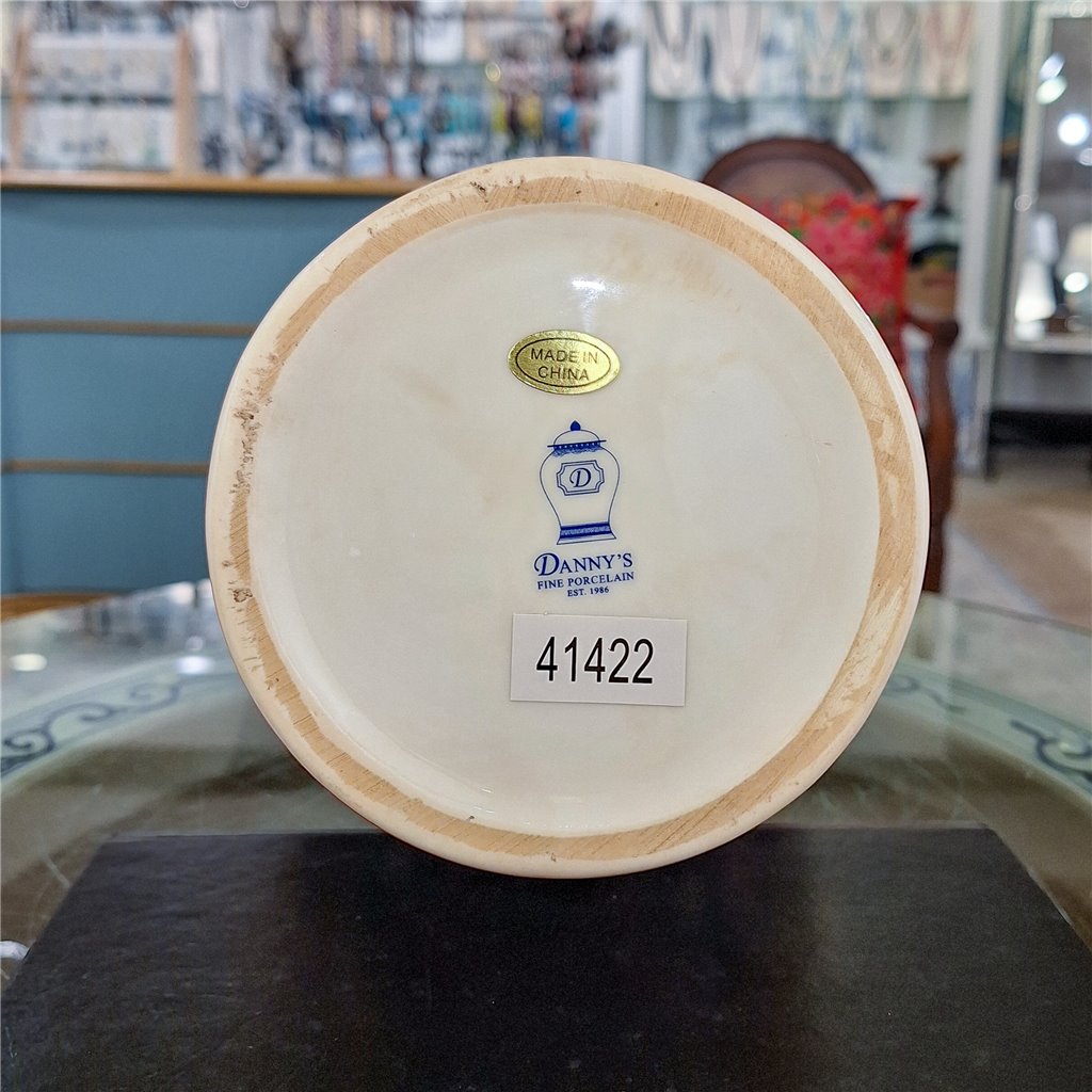 Danny's Fine Porcelain Home Decor Danny's Fine Porcelain 14in Porcelain Vase – Rose Medallion Canton
