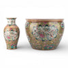 Danny's Fine Porcelain Home Decor Danny's Fine Porcelain 14in Porcelain Vase – Rose Medallion Canton