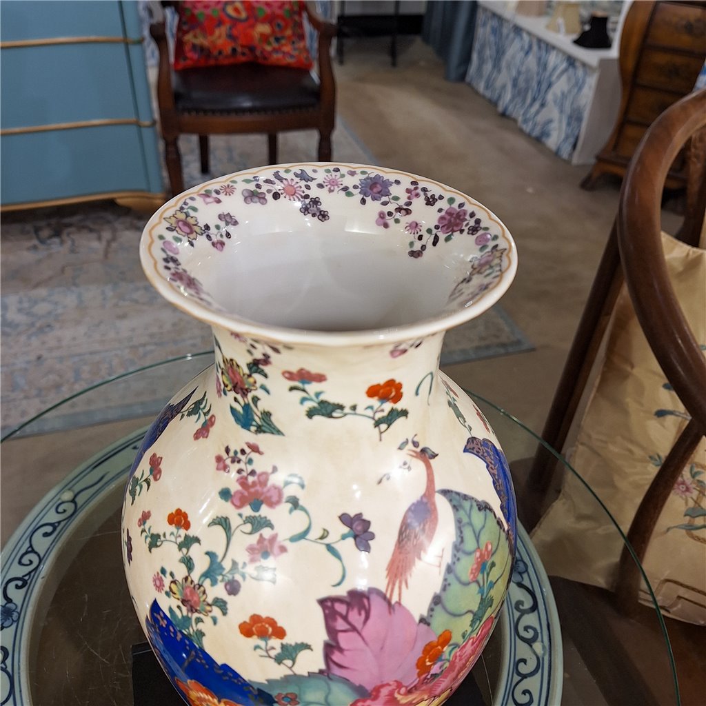 Danny's Fine Porcelain Home Decor Danny's Fine Porcelain 14in Porcelain Vase – Tobacco Leaf