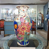 Danny's Fine Porcelain Home Decor Danny's Fine Porcelain 14in Porcelain Vase – Tobacco Leaf