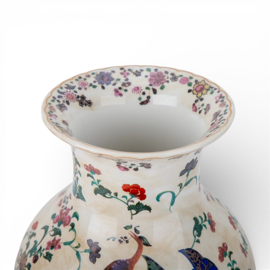 Danny's Fine Porcelain Home Decor Danny's Fine Porcelain 14in Porcelain Vase – Tobacco Leaf