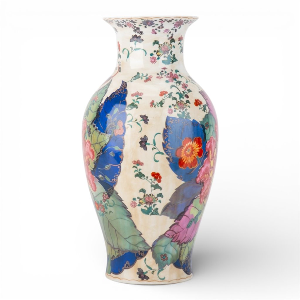 Danny's Fine Porcelain Home Decor Danny's Fine Porcelain 14in Porcelain Vase – Tobacco Leaf