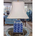 Danny's Fine Porcelain Lighting Danny's Fine Porcelain 14L X 10W X 24H - Porcelain Square Jar Lamp (125-14-Be) 40895-L