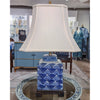 Danny's Fine Porcelain Lighting Danny's Fine Porcelain 14L X 10W X 24H - Porcelain Square Jar Lamp (125-14-Be) 40895-L