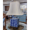 Danny's Fine Porcelain Lighting Danny's Fine Porcelain 14L X 10W X 24H - Porcelain Square Jar Lamp (125-14-Be) 40895-L