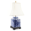 Danny's Fine Porcelain Lighting Danny's Fine Porcelain 14L X 10W X 24H - Porcelain Square Jar Lamp (125-14-Be) 40895-L