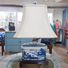 Danny's Fine Porcelain Lighting Danny's Fine Porcelain 14L X 11W X 22W PORCELAIN BOX LAMP -BLUE WILLOW(125-14-BE) 13667-L