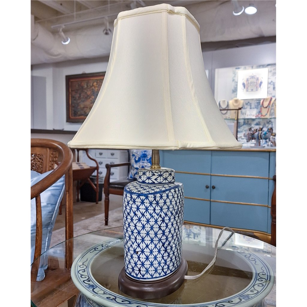 Danny's Fine Porcelain Lighting Danny's Fine Porcelain 14L X 14W X 23H - Porcelain Jar Lamp (320-14-Be) 40892-L