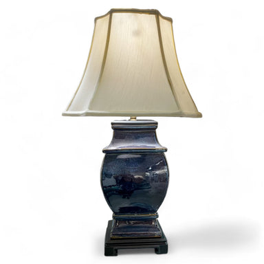 Danny's Fine Porcelain Lighting Danny's Fine Porcelain 15L X 15W X 28.5H -SQUARE DRIPPING GLAZE LAMP(122-15-BE) 50848-L