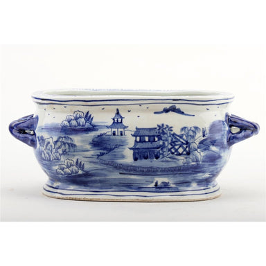 Danny's Fine Porcelain Home Decor Danny's Fine Porcelain 16inL - FOOTBATH - VILLAGE 50978