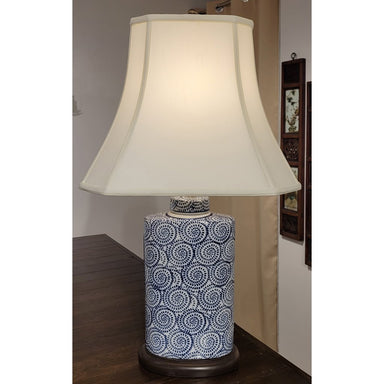 Danny's Fine Porcelain Lighting Danny's Fine Porcelain 16L X 12W X 28H - Porcelain Tea Jar Lamp(125-16-Be) 40893-L