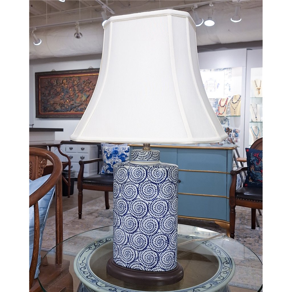 Danny's Fine Porcelain Lighting Danny's Fine Porcelain 16L X 12W X 28H - Porcelain Tea Jar Lamp(125-16-Be) 40893-L