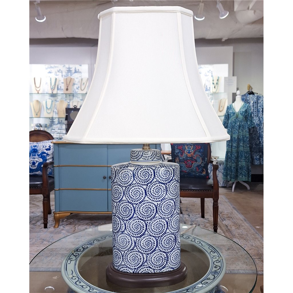 Danny's Fine Porcelain Lighting Danny's Fine Porcelain 16L X 12W X 28H - Porcelain Tea Jar Lamp(125-16-Be) 40893-L