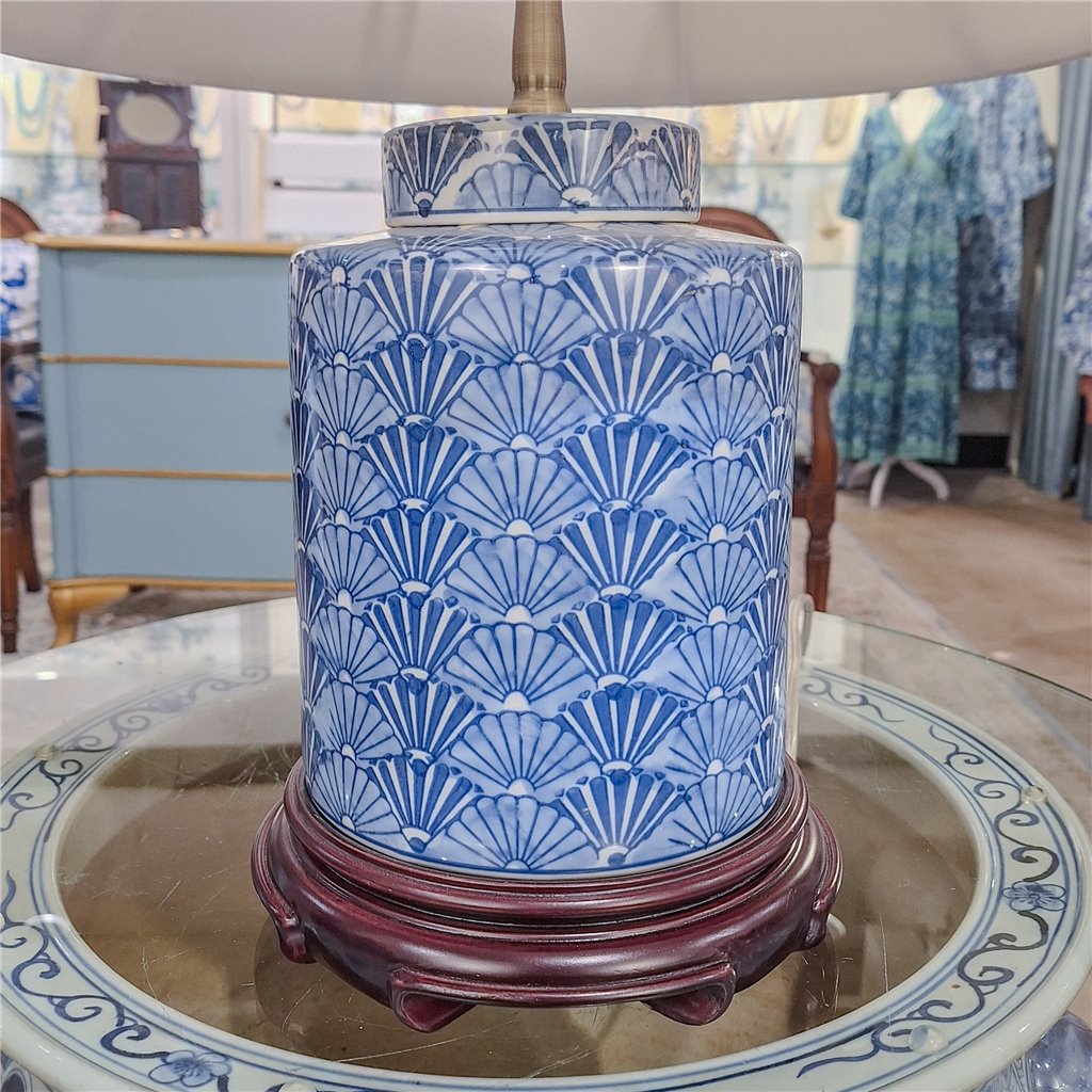 Danny's Fine Porcelain Lighting Danny's Fine Porcelain 16L X 16W X 25H - Porcelain Jar Lamp( 109-16-Be) 40896-L