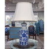 Danny's Fine Porcelain Lighting Danny's Fine Porcelain 17L X 15W X 27H Scalloped Shape Vase Lamp (Shade: 290-17-Be) 40935-L