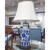 Danny's Fine Porcelain Lighting Danny's Fine Porcelain 17L X 15W X 27H Scalloped Shape Vase Lamp (Shade: 290-17-Be) 40935-L