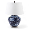 Danny's Fine Porcelain Lighting Danny's Fine Porcelain 17L X 17W X 25H Big Belly Vase Lamp(2-847-17) (Include Lampshade) 50899-LA