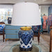 Danny's Fine Porcelain Lighting Danny's Fine Porcelain 17L X 17W X 27H PORCELAIN WARRIOR JAR LAMP Qipao (Large) ( 2-847-17) 14088-L