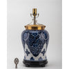 Danny's Fine Porcelain Lighting Danny's Fine Porcelain 17L X 17W X 27H PORCELAIN WARRIOR JAR LAMP Qipao (Large) ( 2-847-17) 14088-L