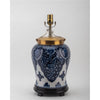 Danny's Fine Porcelain Lighting Danny's Fine Porcelain 17L X 17W X 27H PORCELAIN WARRIOR JAR LAMP Qipao (Large) ( 2-847-17) 14088-L