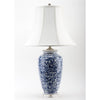 Danny's Fine Porcelain Lighting Danny's Fine Porcelain 17L X 17W X 29H Blue And White Vase Lamp [Shade:108-17-Be] 40936-LA