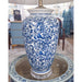 Danny's Fine Porcelain Lighting Danny's Fine Porcelain 17L X 17W X 29H Blue And White Vase Lamp [Shade:108-17-Be] 40936-LA
