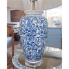 Danny's Fine Porcelain Lighting Danny's Fine Porcelain 17L X 17W X 29H Blue And White Vase Lamp [Shade:108-17-Be] 40936-LA