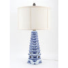 Danny's Fine Porcelain Lighting Danny's Fine Porcelain 17L X 17W X 30H Pagoda 2 Ways Lamp (109-16-Be) 50820-L
