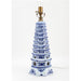 Danny's Fine Porcelain Lighting Danny's Fine Porcelain 17L X 17W X 30H Pagoda 2 Ways Lamp (109-16-Be) 50820-L