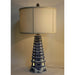 Danny's Fine Porcelain Lighting Danny's Fine Porcelain 17L X 17W X 30H Pagoda 2 Ways Lamp (109-16-Be) 50820-L